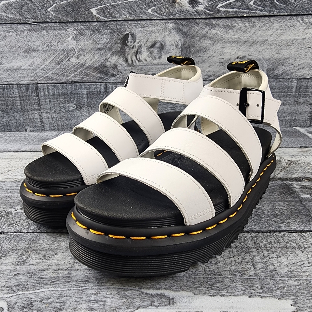 Sold New Dr. Martens Blaire Sandals Platform Size 7